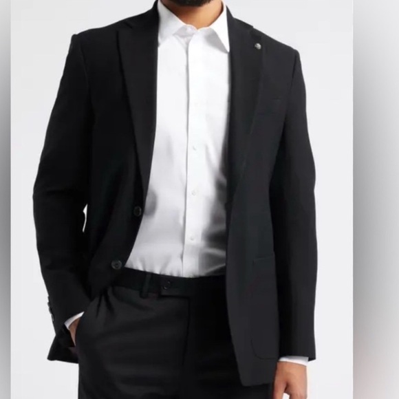 ✨Host pick✨Tahari Black Sport Coat Classic Tailored Blazer NWOT - Picture 1 of 10